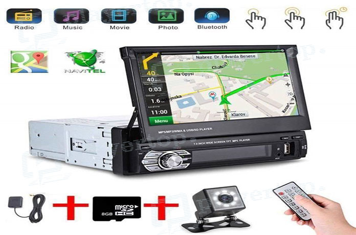 Autoradio gps camera de recul